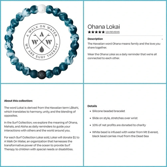 OHANA LOKAI SIZE XL UNISEX NWT - Picture 3 of 12